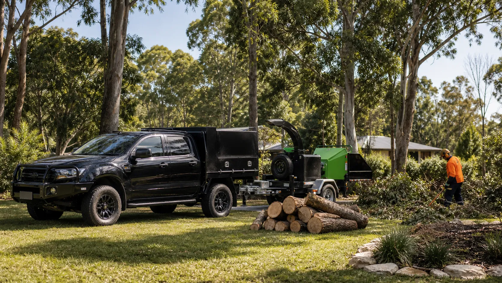 Land clearing by Alpine Tree Works